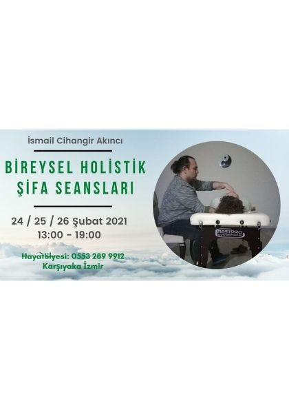 Bireysel Holistik Şifa Seansları Etkinlik Afişi