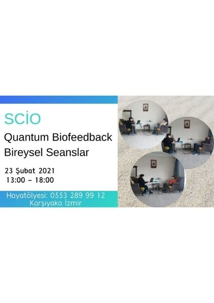 SCİO Quantum Biofeedback Seansları Etkinlik Afişi