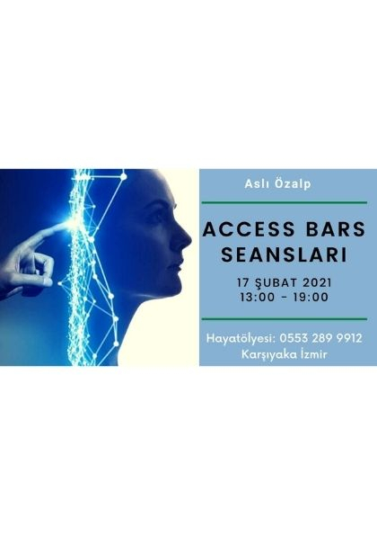 Access Bars Seansları Etkinlik Afişi