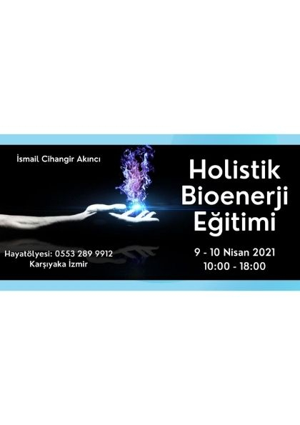 Holistik Bioenerji Eğitimi Etkinlik Afişi