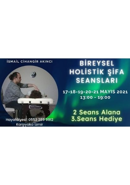 Bireysel Holistik Şifa Seansları Etkinlik Afişi