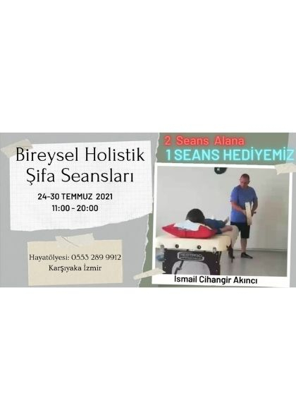 Holistik Şifa Seansları Etkinlik Afişi