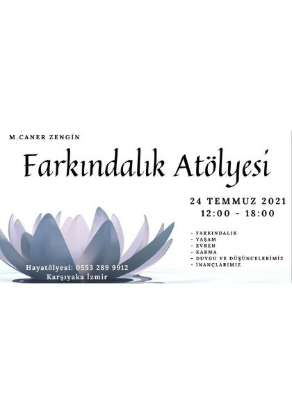 Farkındalık Atölyesi Etkinlik Afişi