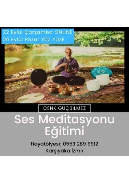 Ses Meditasyonu Eğitimi Etkinlik Afişi