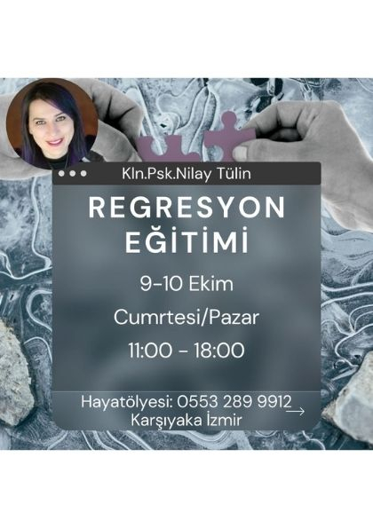 Regresyon Eğitimi Etkinlik Afişi