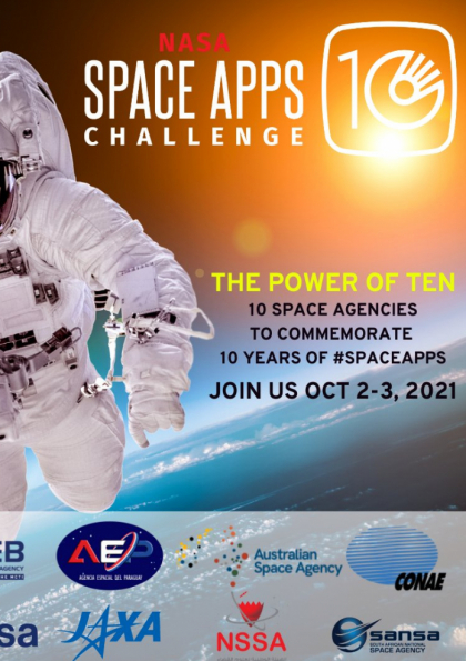 NASA Space Apps Challenge Corum Etkinlik Afişi