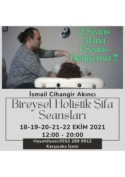 Bireysel Holistik Şifa Seansları Etkinlik Afişi