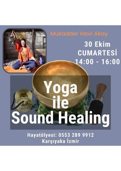 Yoga İle Sound Healing Etkinlik Afişi