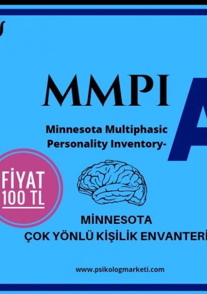 MMPI Eğitimi - MMPI Testi Eğitimi - Sertifikalı Afişi