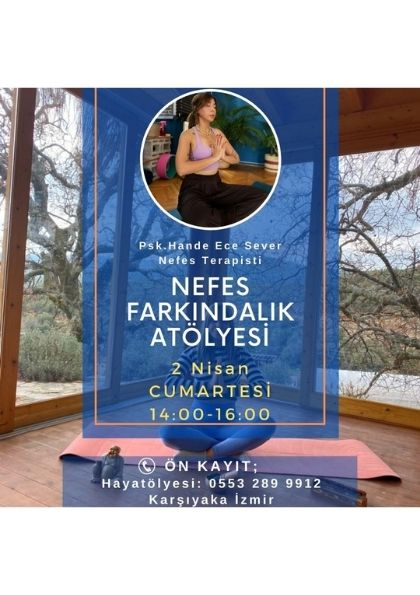 Nefes ve Farkındalık Atölyesi Etkinlik Afişi