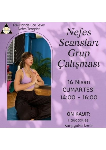 Grup Nefes Seansları Etkinlik Afişi