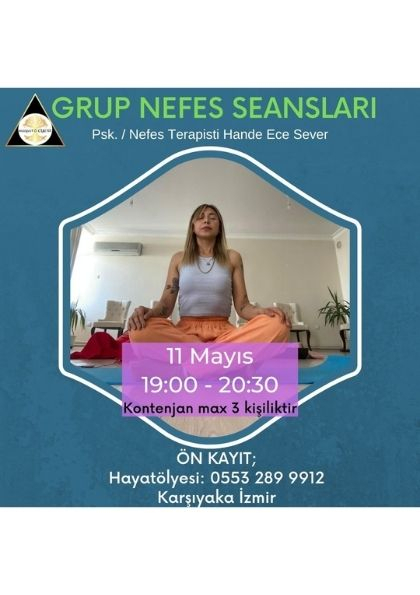 Grup Nefes Seansları Etkinlik Afişi