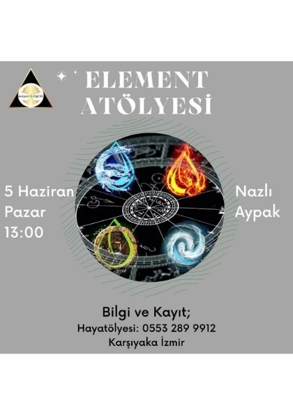 Element Atölyesi Etkinlik Afişi