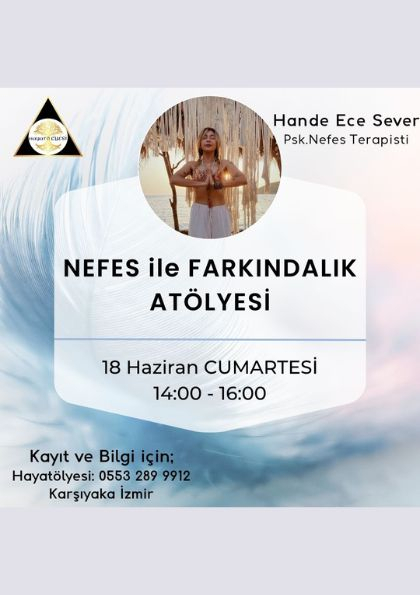 Nefes ile Farkındalık Atölyesi Etkinlik Afişi