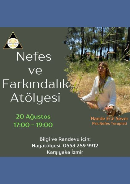 Nefes ve Farkındalık Atölyesi Etkinlik Afişi