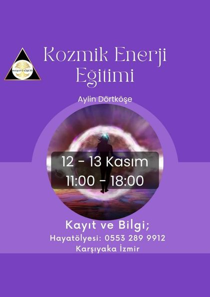 KOZMİK ENERJİ EĞİTİMİ Etkinlik Afişi