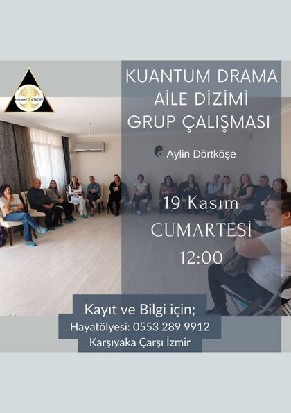 Kuantum Drama Aile Dizilimi Grup Çalışması Etkinlik Afişi