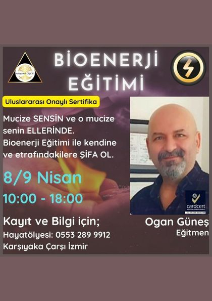 BİOENERJİ EĞİTİMİ Etkinlik Afişi