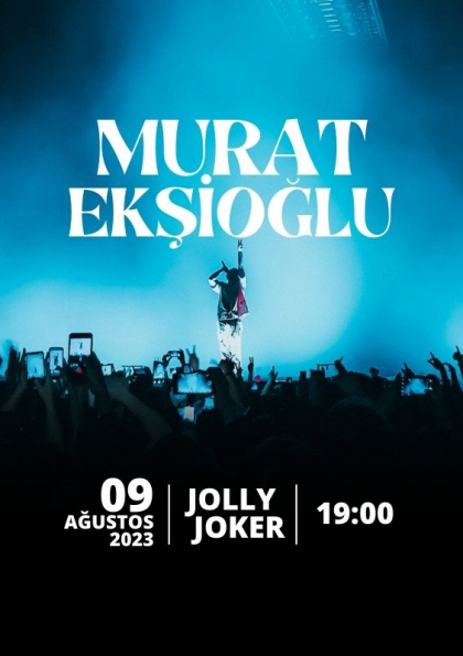 Murat Ekşioğlu Jolly Joker Konseri Etkinlik Afişi