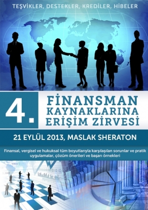 4. Finansman Kaynaklarına Erişim Zirvesi Etkinlik Afişi