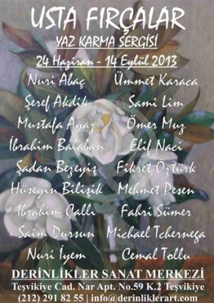 Usta Fırçalar Etkinlik Afişi