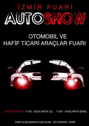 9. İzmir Autoshow Otomobil ve Ticari Araçlar Fuarı 2013 Etkinlik Afişi