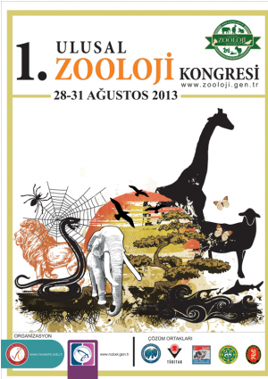 1. Ulusal Zooloji Kongresi Etkinlik Afişi