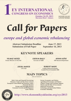 8. Ekonomik Yaklaşım Kongresi - International Congress On Economics Etkinlik Afişi