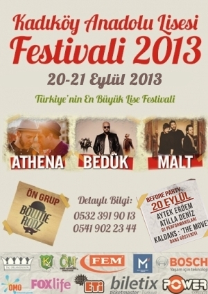 KALfest '13 Türkiye'nin En Büyük Lise Festivali Etkinlik Afişi