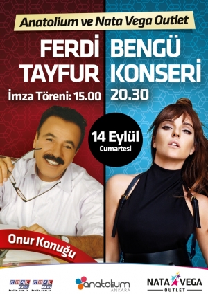 Bengü Konseri Etkinlik Afişi