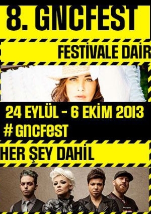 8. GNCFEST Festivali Etkinlik Afişi