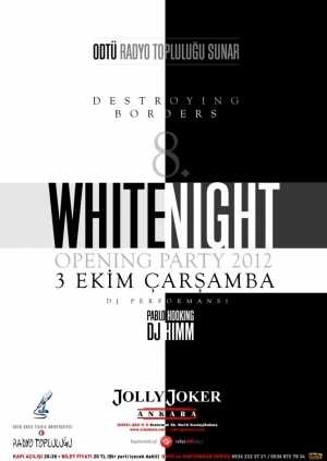 White Night Etkinlik Afişi