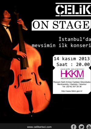 Çelik On Stage Konseri Etkinlik Afişi