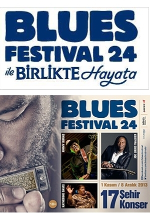 Efes Pilsen Blues Festival 24 Etkinlik Afişi