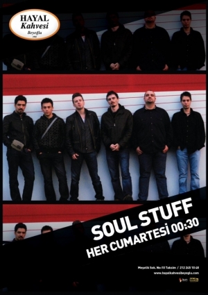 Soul Stuff Konseri Etkinlik Afişi