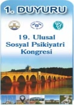 19.Ulusal Sosyal Psikiyatri Kongresi Etkinlik Afişi