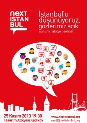 İstanbul'u Düşünüyoruz Gözlerimiz Açık / Asya Etkinlik Afişi