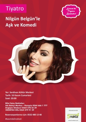 Nilgün Belgün'le Aşk ve Komedi Etkinlik Afişi