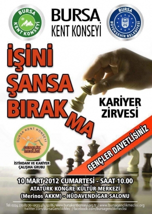 İşini Şansa Bırakma / Kariyer Zirvesi Etkinlik Afişi