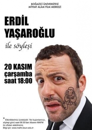 Erdil Yaşaroğlu ile Söyleşi Etkinlik Afişi