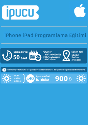 iOS Programlama Eğitimi Etkinlik Afişi