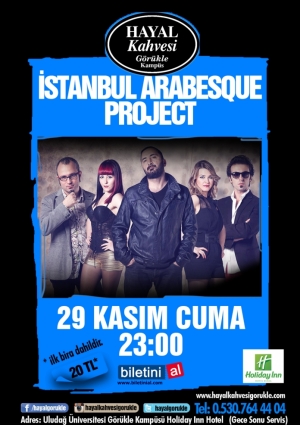 İstanbul Arabesque Project Etkinlik Afişi