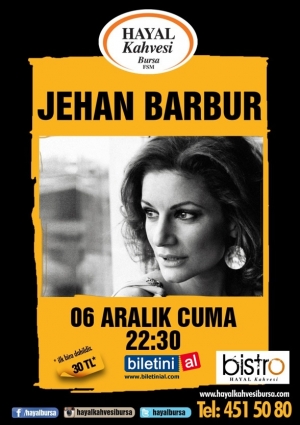 Jehan Barbur Konseri Etkinlik Afişi
