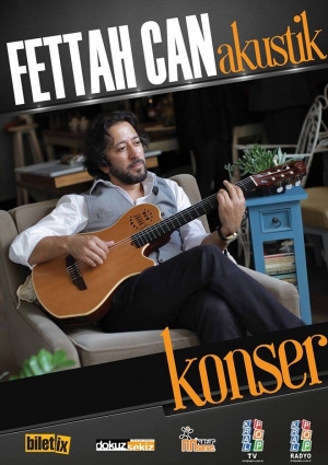 Fettah Can Zonguldak Akustik Konseri Etkinlik Afişi