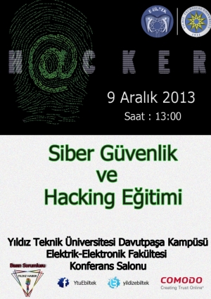 Siber Güvenlik ve Hacking Eğitimi ( Ücretsiz Katılım ) Etkinlik Afişi