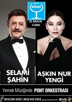 Selami Şahin&Aşkın Nur Yengi Etkinlik Afişi