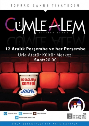 Cümle Alem (Doğaçlama Komedi Gösterisi) Etkinlik Afişi