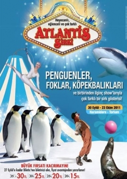 Atlantis Sirki Etkinlik Afişi