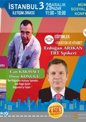 Kariyer Sokağı 3. İletişim Zirvesi Etkinlik Afişi