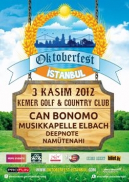 Oktoberfest 2012 Etkinlik Afişi